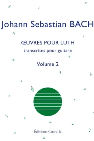 Prix usine | Bach J.s. Oeuvres Pour Luth Vol 2 Guitare