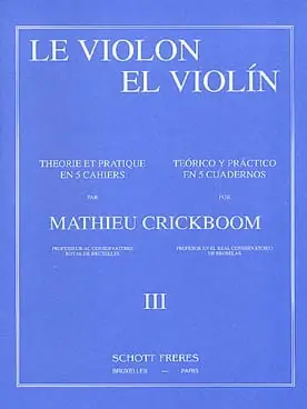 Achetez dès maintenant | Crickboom M. le Violon Vol Iii