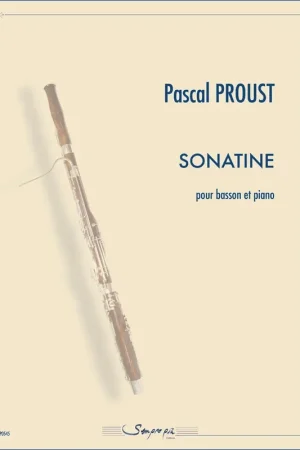 Disponible maintenant - Proust P. Sonatine Basson et Piano