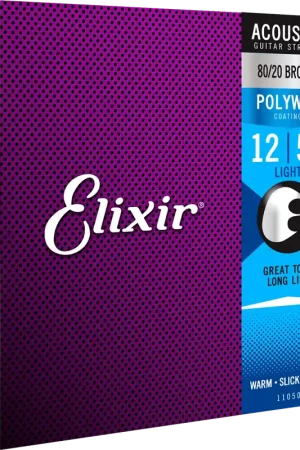 Jeu de Cordes Acoustique Elixir Polyweb 12/53 REF:11050 | Offre
