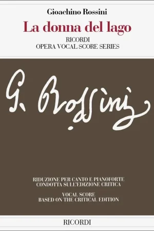 Rossini G. la Femme DU Lac Chant Piano | Prix exceptionnel