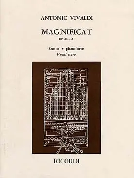 Vivaldi A. Magnificat RV 610A Chant - Prix bas