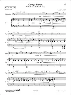 Proust P. Orange Dream Tuba | Envoi rapide
