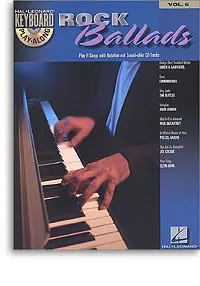 Achetez en ligne - Keyboard PLAY-ALONG Vol 06 Rock Ballads