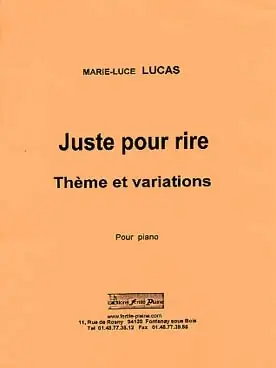 Lucas M.l. Juste Pour Rire Piano - Offre spéciale
