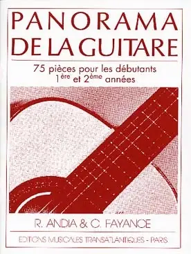 Andia R./fayance C. Panorama de la Guitare Vol 1 | Offre exceptionnelle