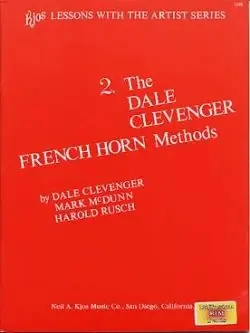 Clevenger D. French Horn Methods Vol 2 Cor - Nouveau lancement