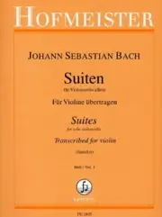 Bach J.s. 6 Suites Vol 1 Violon - Commandez dès maintenant