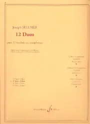 Très bien noté | Sellner J. 12 Duos Vol 2 Hautbois/saxo