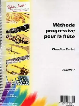 Achetez maintenant | Pariat C. Methode Progressive Vol 1 et 2 Flute