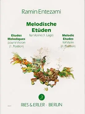 Entezami R. Melodische Etuden Vol 1 Violon - Commandez maintenant