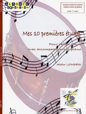 Recommandé - Londeix A. Mes 10 Premieres Etudes Caisse Claire