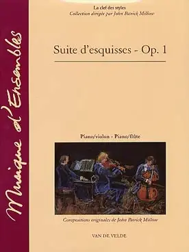 Derniers exemplaires - Millow J.p. Suite D'esquisses OP 1 Violon