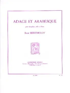 Berthelot R. Adage et Arabesque Saxo Mib - Prix spécial