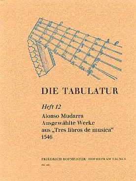 Disponible à la commande - Mudarra A. Tres Libros de Musica Guitare