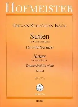 Bach J.s. 6 Suites Vol 1 Alto - Plébiscité par les clients