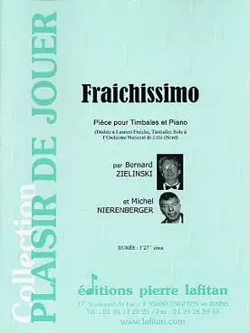 Zielinski B./nierenberger M. Fraichissimo Timbales | Réduction spéciale