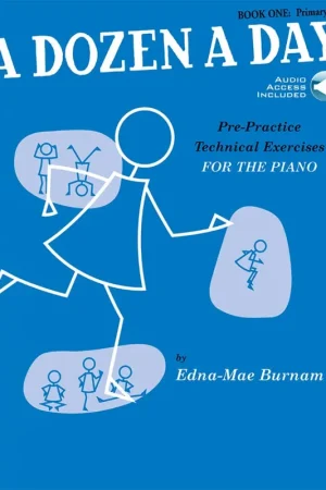 Burnam E.m. A Dozen A Day Vol 1 Piano Avec Téléchargement - Produit tendance