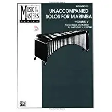 Jusqu'à épuisement des stocks - Cirone A.j. Unaccompanied Solos For Marimba Vol 5