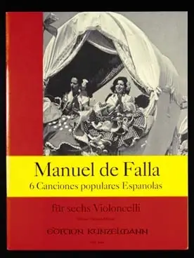 de Falla M. 6 Chansons Populaires Espagnoles Violoncelles - Prix doux