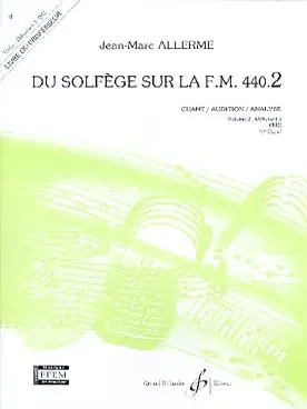 Allerme J.m. DU Solfege Sur la FM 440.2 Chant Professeur - Nouveauté