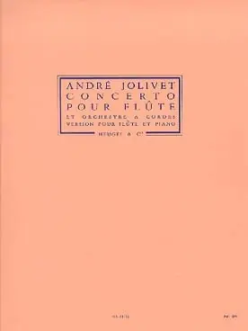 Jolivet A. Concerto Flute | Prêt à expédier