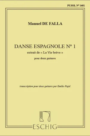 Petit prix | de Falla M. Danse Espagnole No.1 Deux Guitares