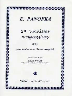 Panofka H. 24 Vocalises OP 85 Voix - Top des ventes