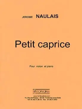 Commandez maintenant - Naulais J. Petit Caprice Violon