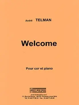 Telman A. Welcome Cor - Offre du jour
