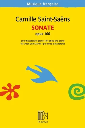 SAINT-SAENS C. Sonate OP 166 Hautbois - Achetez dès maintenant