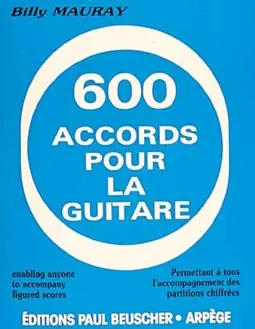 Commandez maintenant | Mauray B. 600 Accords Guitare