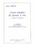 Abbott A. Lecture A Vue Vol 1 Accordeon - Qualité supérieure