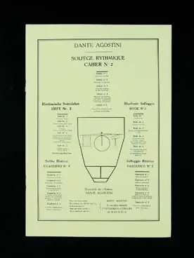 Agostini D. Solfege Rythmique Vol 2 - Bonne affaire