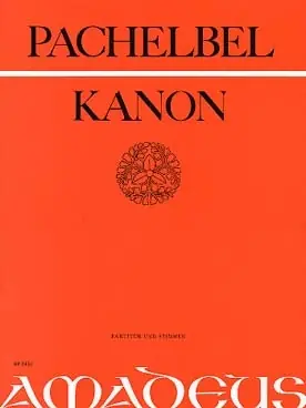 Offre - Pachelbel J. Kanon 3 Violons et B.c.