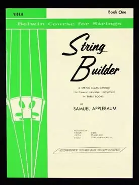 Tout juste ajouté - Applebaum String Builder Vol 1 Alto Eleve