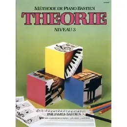 Remise supplémentaire | Bastien J. Methode de Piano: Theorie Niveau 3