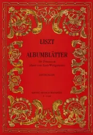 Coup de cœur - Liszt F. Albumblatter Piano