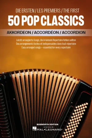 Super offre - The First 50 Pop Classics Accordion