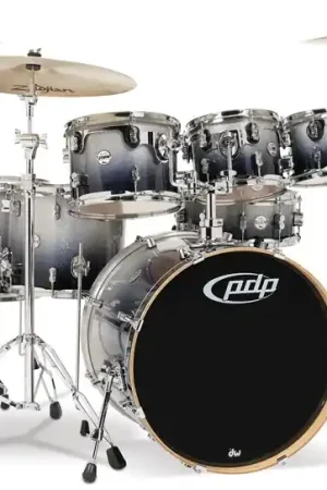 PDP Concept - Studio 22 Silver TO Black Sparkle Fade - Expédition rapide