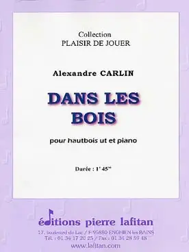 Carlin A. Dans Les Bois Hautbois - Offre bientôt terminée