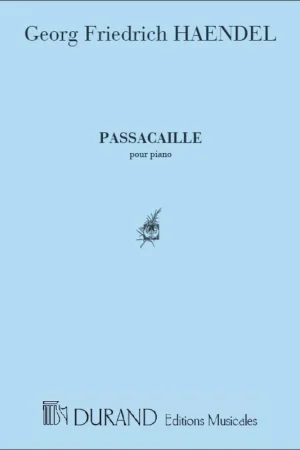 Super offre | Haendel G.f. Passacaille Piano