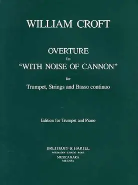 Haute qualité | Croft W. Overture TO With Noise OF Cannon Trompette