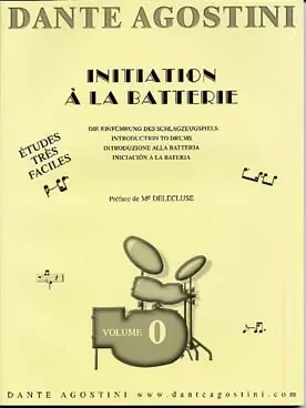 Agostini Dante Initiation A la Batterie Vol 0 - Bon plan