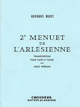 Bientôt épuisé - Bizet G. 2ME Menuet de L'arlesienne Flute