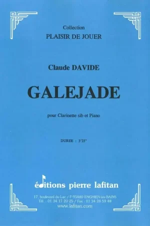 Coup de cœur | Davide C. Galejade Clarinette