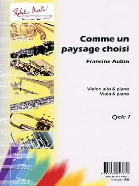 Aubin F. Comme UN Paysage Choisi Alto | Prix doux