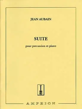 Soldes - Aubain J. Suite Pour Percussion