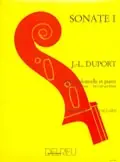 Achetez en ligne | Duport J.l. Sonate N°1 Violoncelle