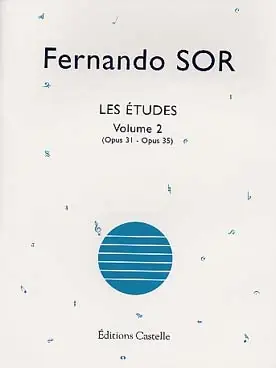 Prix mini | Sor F. Etudes OP 31 OP 35 Vol 2 Guitare